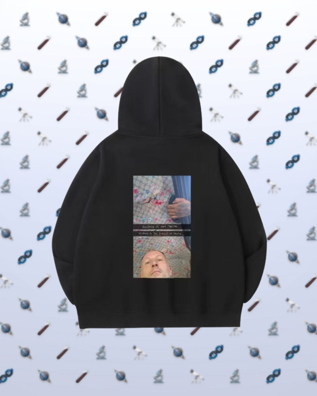 Mr. Mumm hoodie back