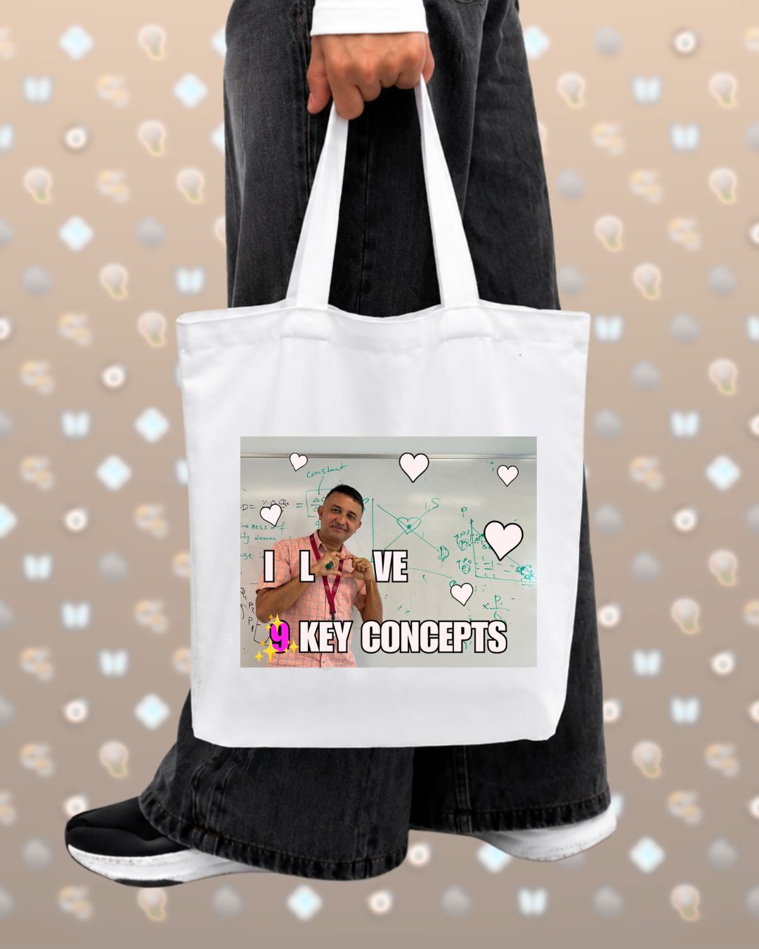 Mr. Dhakal tote back